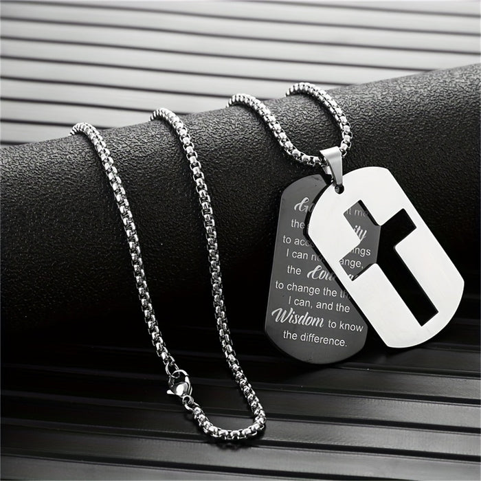 Wholesale Stainless steel cross necklace inspired necklace pendant jewelry