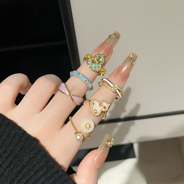 Wholesale Unique and niche Western style gourd with versatile design ring