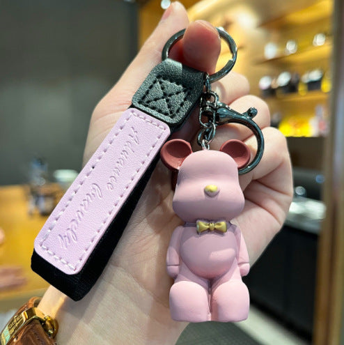 Wholesale Cartoon Doll Silicone Keychain JDC-KC-Tingm215