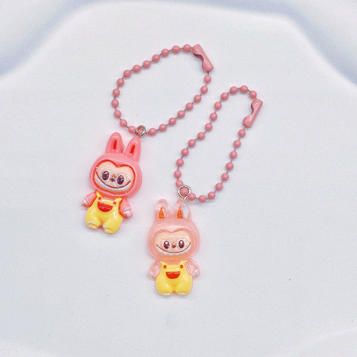 Wholesale Cute creative doll small pendant keychain school bag pendant cartoon gift