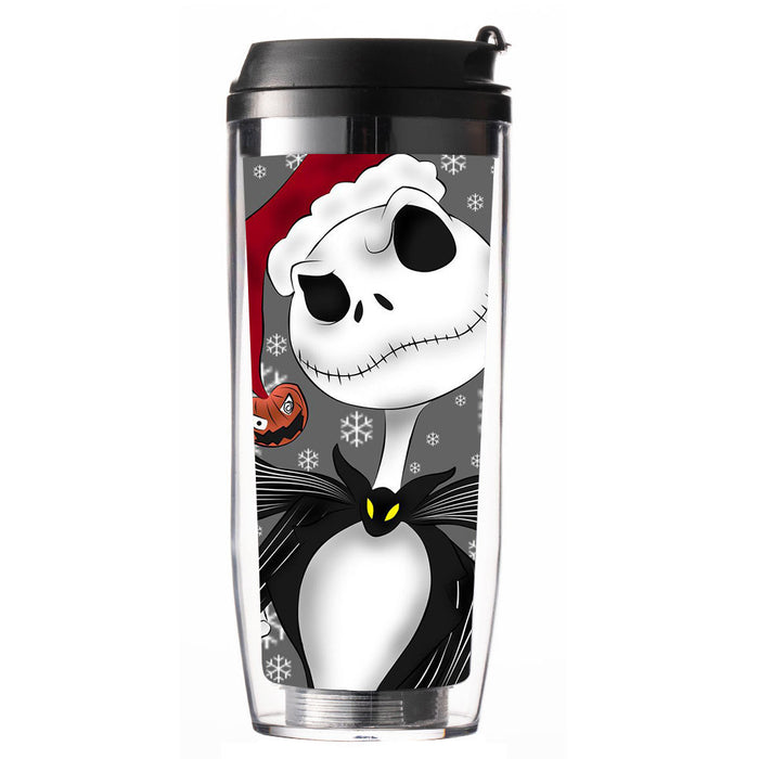 Wholesale Halloween Double Layer Plastic Straw Cup JDC-CUP-WuDuomei002