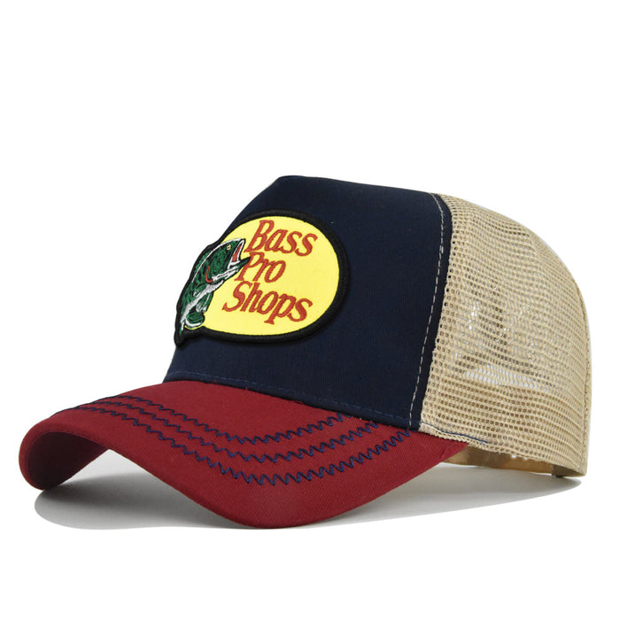 Wholesale Embroidered baseball cap peaked cap curved brim sun hat