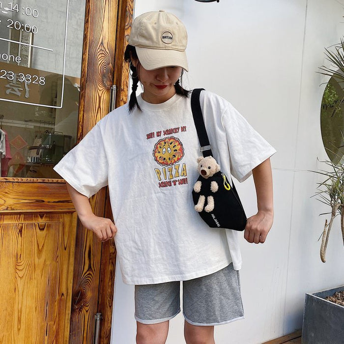 Wholesale Children's Bag Canvas Small Chest Bag Waist Bag All-match Shoulder Crossbody Bag