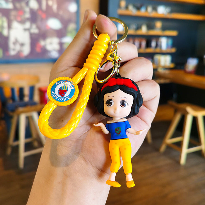 Wholesale PVC Cartoon Three-dimensional Keychain JDC-KC-TingM310