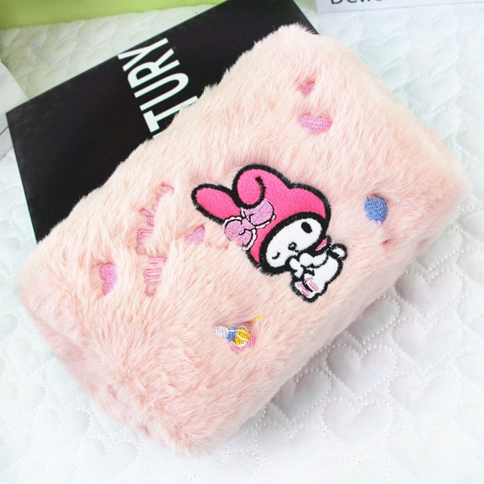 Wholesale Large Capacity Cartoon Plush Stationery Bag