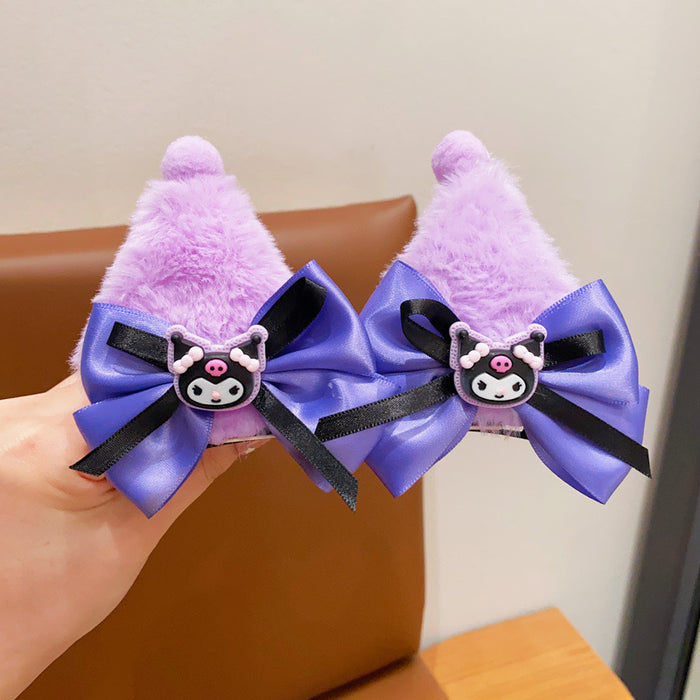 Wholesale Cartoon Plush Cat Ears Headband JDC-HD-Hengz001