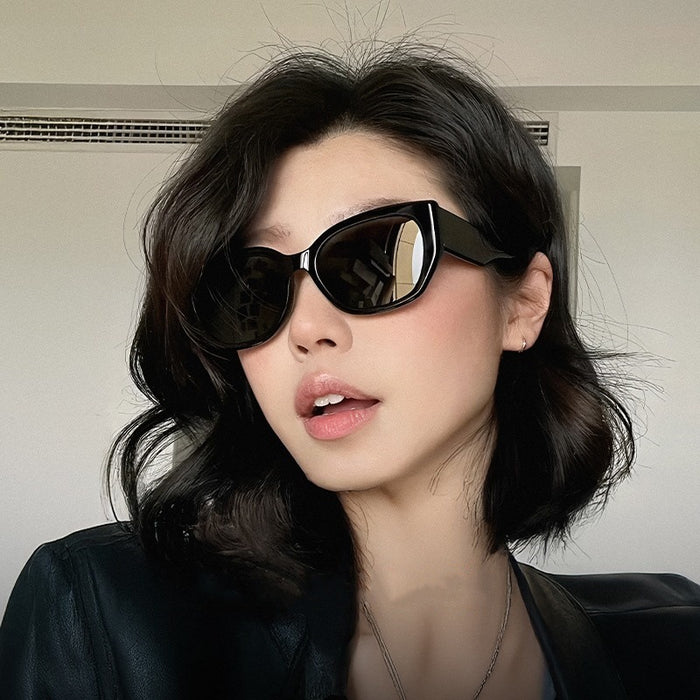 Wholesale Cat eye sunglasses, UV resistant sunglasses, versatile for women