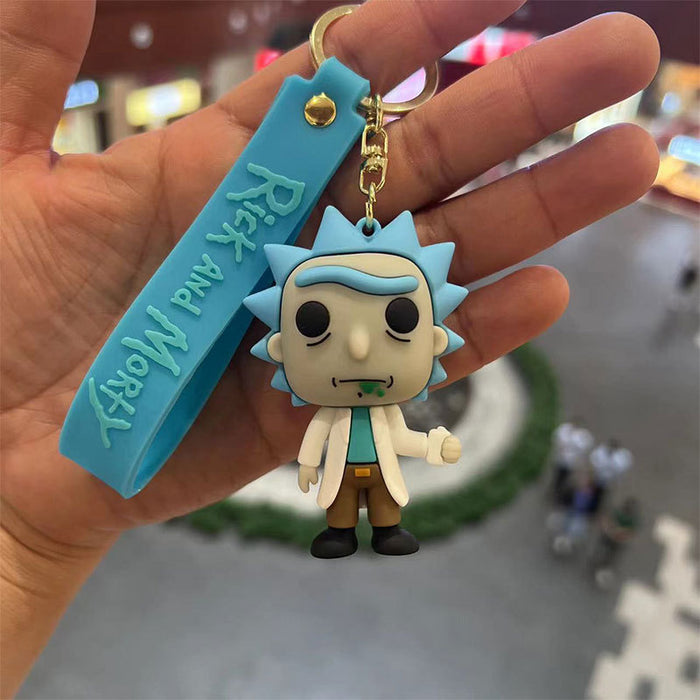 Wholesale PVC Cartoon Doll Keychain JDC-KC-XingS018