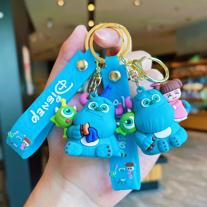 Wholesale Cartoon keychain, cute doll bag pendant, car keychain