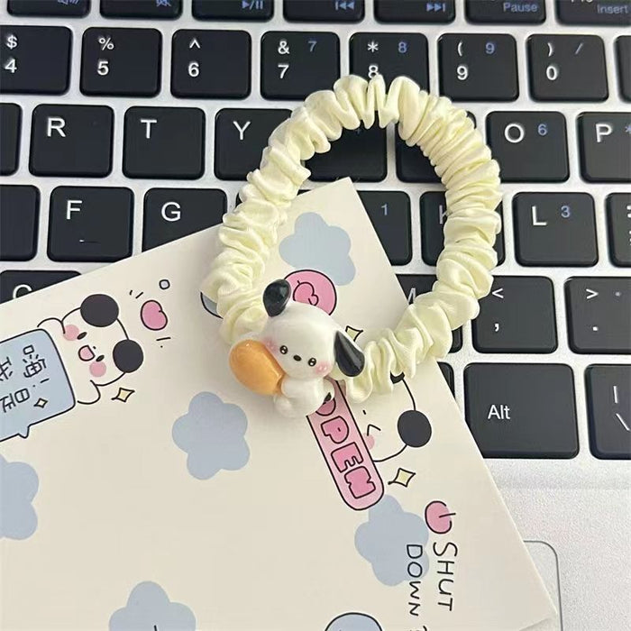 Wholesale Cartoon Cute Fabric Hair Ties JDC-HS-Weiye004