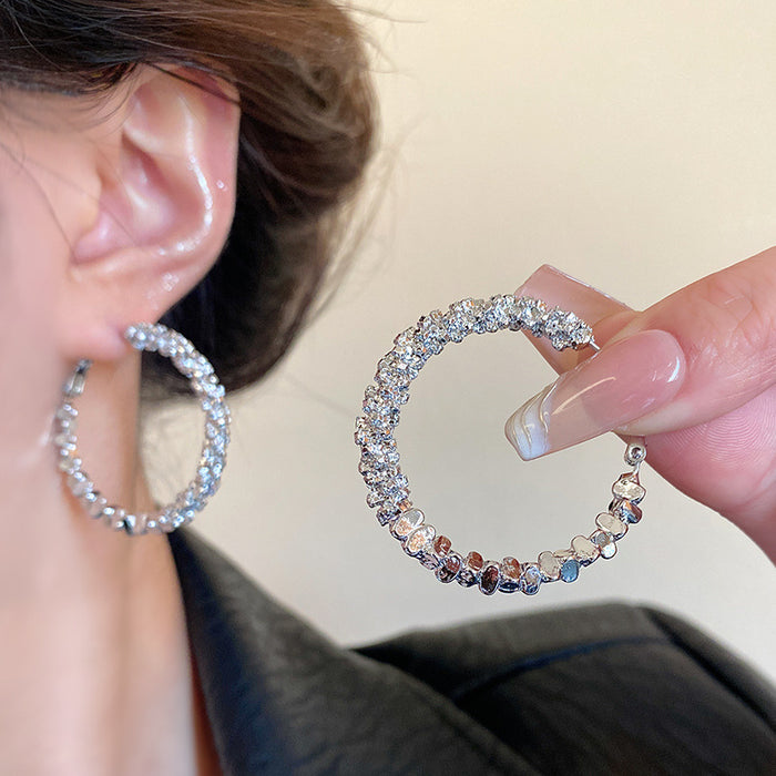 Wholesale Personality Large Hoop Earrings