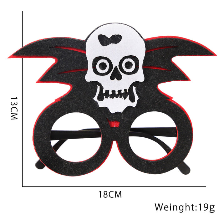 Wholesale Halloween Cartoon Plastic Glasses JDC-SG-ZHHAO004