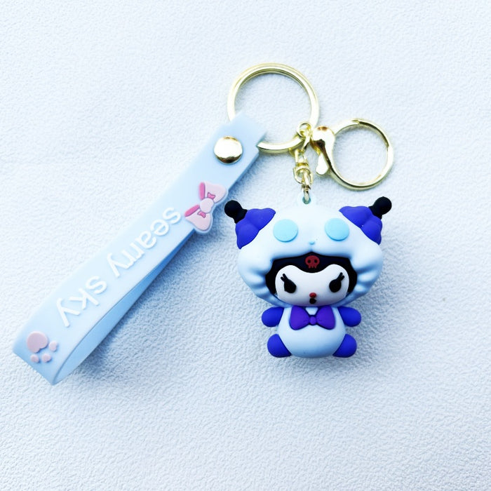 Wholesale PVC Cartoon Doll Keychain JDC-KC-WuYi164