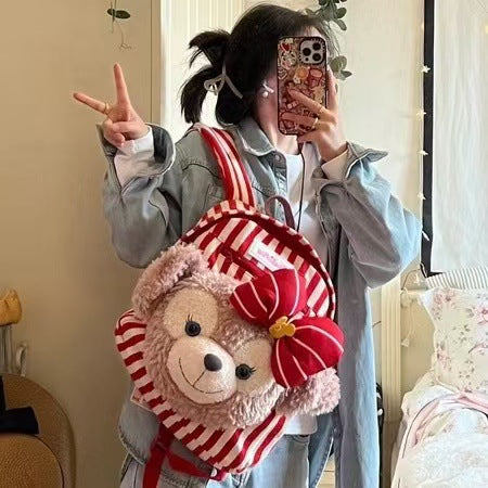 Wholesale Plush Bag Backpack Cartoon Doll Bag Large Capacity Student Bag