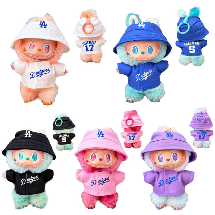 Wholesale doll clothes pendant  baseball suit trend cute Doll Accessories