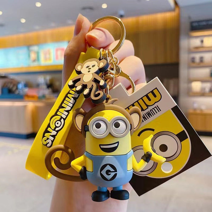 Wholesale Cartoon Cute Key Chain Doll Drop Glue Car Keychain Pendant