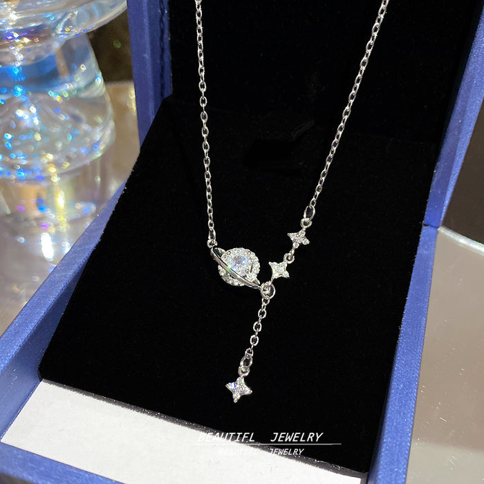 Wholesale Planet Tassel Necklace for Women's choker necklace