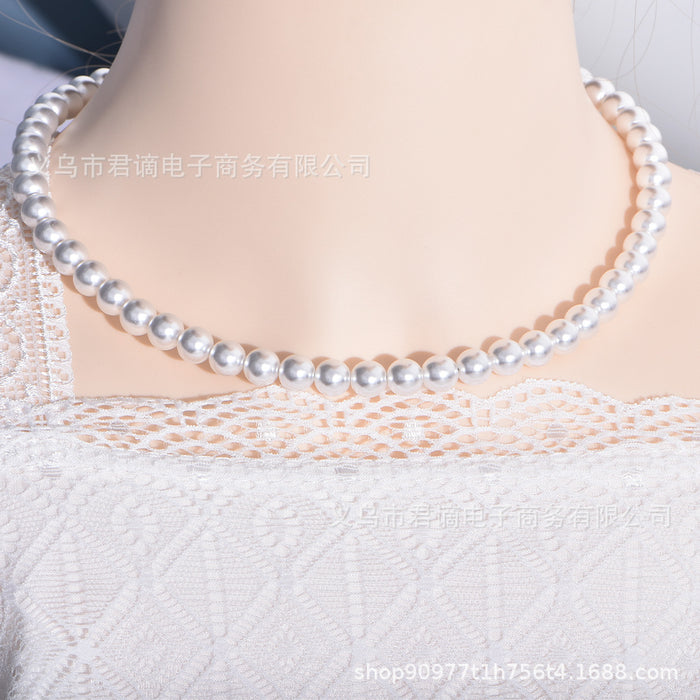 Wholesale Pearl Necklace for Women Temperament Versatile Collarbone Chain