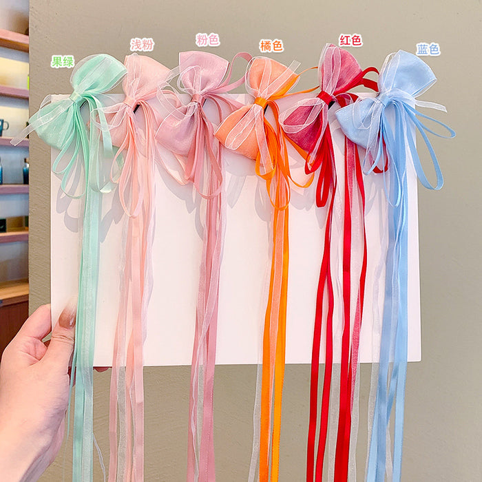 Wholesale Children's Bow Ribbon Hairpin Baby JDC-HC-DF005