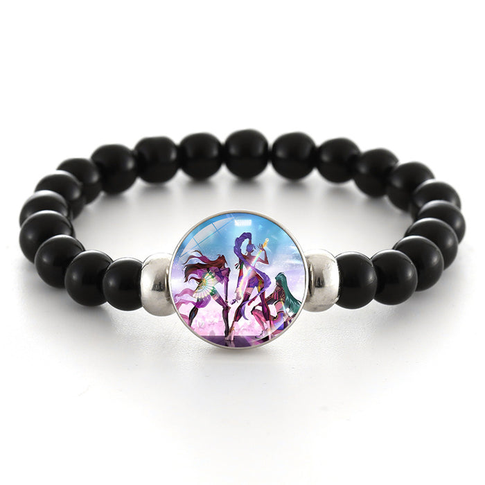 Wholesale KPOP Couple leather braided bracelet