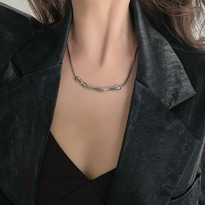 Wholesale Small and versatile necklace, light luxury collarbone chain, simple and high-end necklace