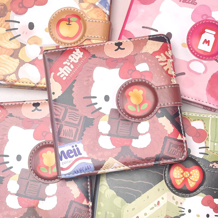 Wholesale M5 Cute Cartoon PU Leather Notebook with Foil Stamping and Laser Print 100 Pages Chic Journal