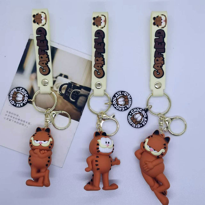 Wholesale cartoon drop glue doll  key chain pendant bag car key chain Accessories