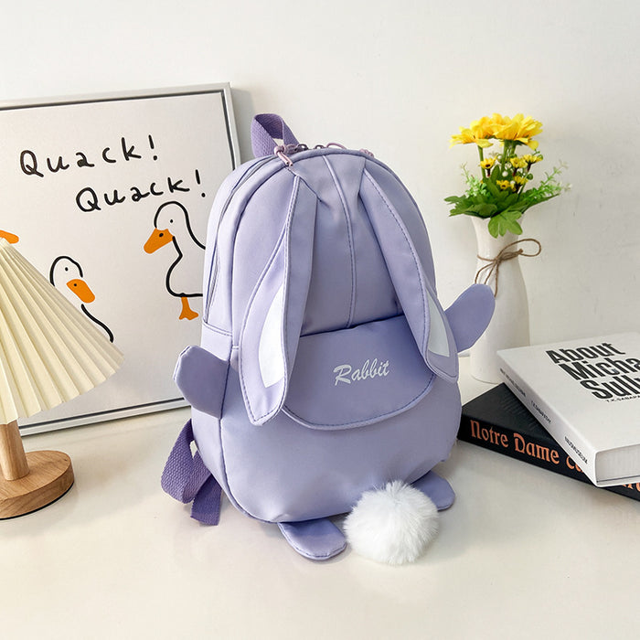 Wholesale Cartoon Cute Children's Backpack Kindergarten Children's Lightweight Backpack Canvas Travel Bag