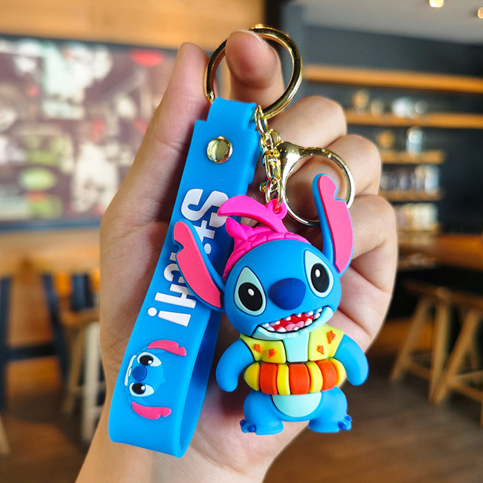 Wholesale Cartoon Doll Silicone Keychain JDC-KC-Tingm225