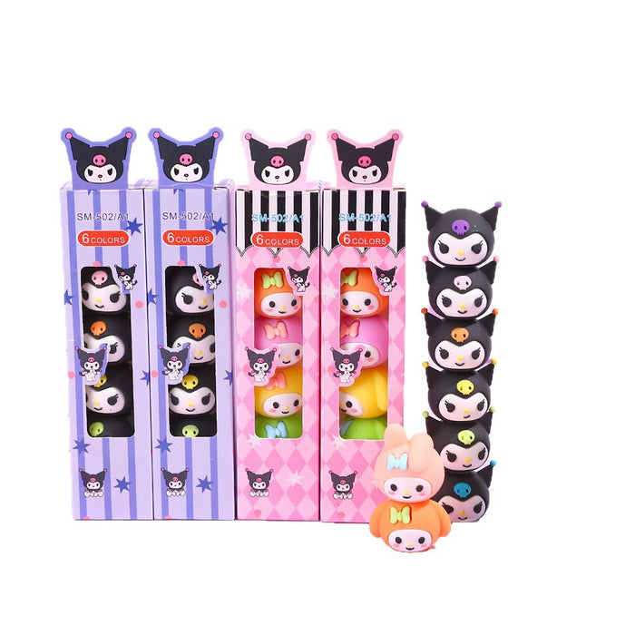 Wholesale Cute Cartoon Jenga Highlighter Pen