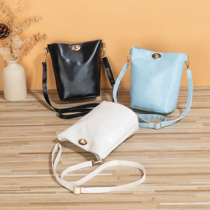 Wholesale Girls' mobile phone bag, women's bag, fashionable buckle, crossbody shoulder bag