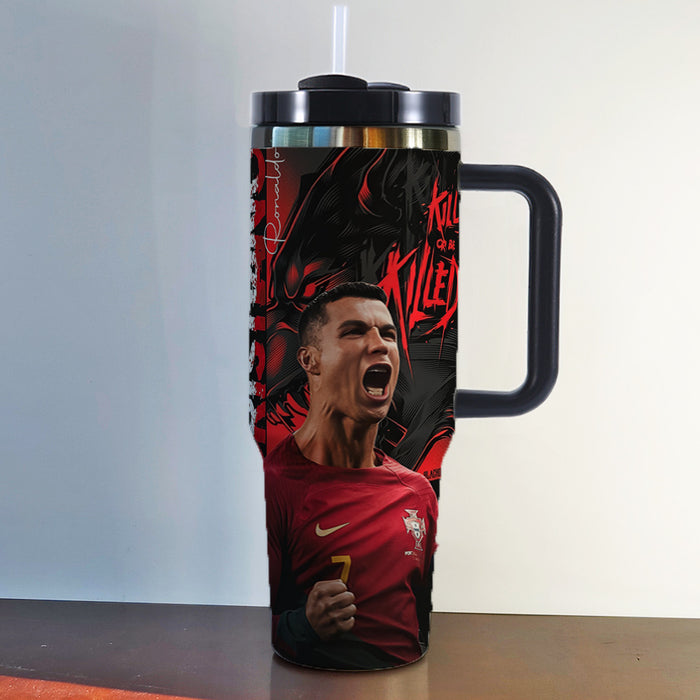 Wholesale Tumbler Stainless Steel Insulated Football Mug 40OZ Ice King
