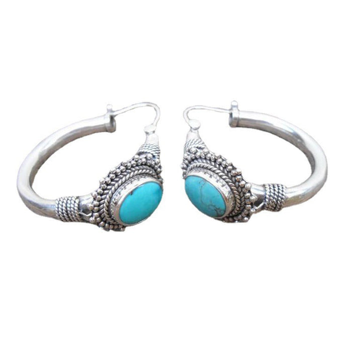 Wholesale Fashion Vintage Turquoise Earrings
