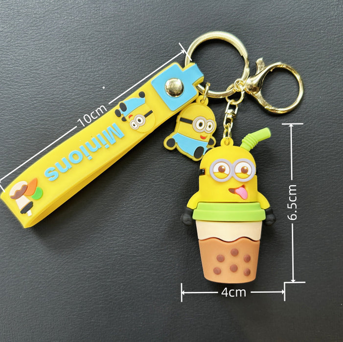 Wholesale PVC Cute Cartoon Doll Keychain JDC-KC-WuYi066