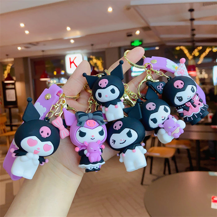 Wholesale Crossdressing Cartoon Doll Keychain JDC-KC-Many004