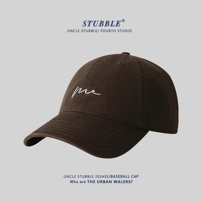 Wholesale New baseball cap with simple and versatile design for men and women, featuring a stylish duckbill tongue hat