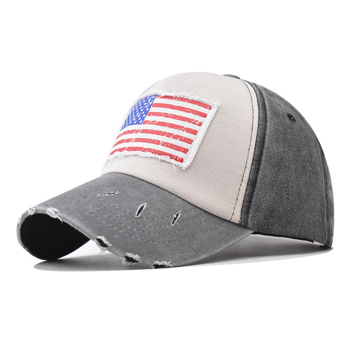 Wholesale Cotton American Flag Independence Day Baseball Cap JDC-FH-ErXu008