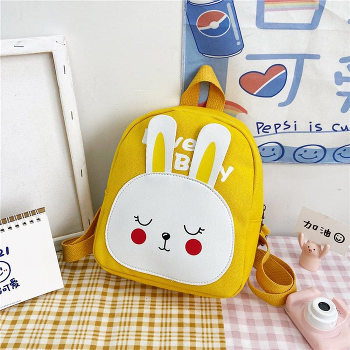 Wholesale Cartoon Soft Cute Canvas Backpack JDC-BP-YuanDuo001