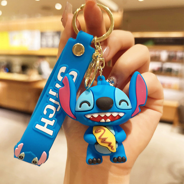 Wholesale Cartoon Doll Silicone Keychain JDC-KC-JuJi008