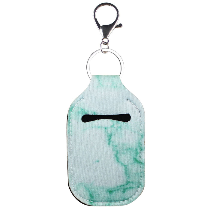 Wholesale Hair Art Hand Sanitizer Leather Case Keychain JDC-KC-YiTian002