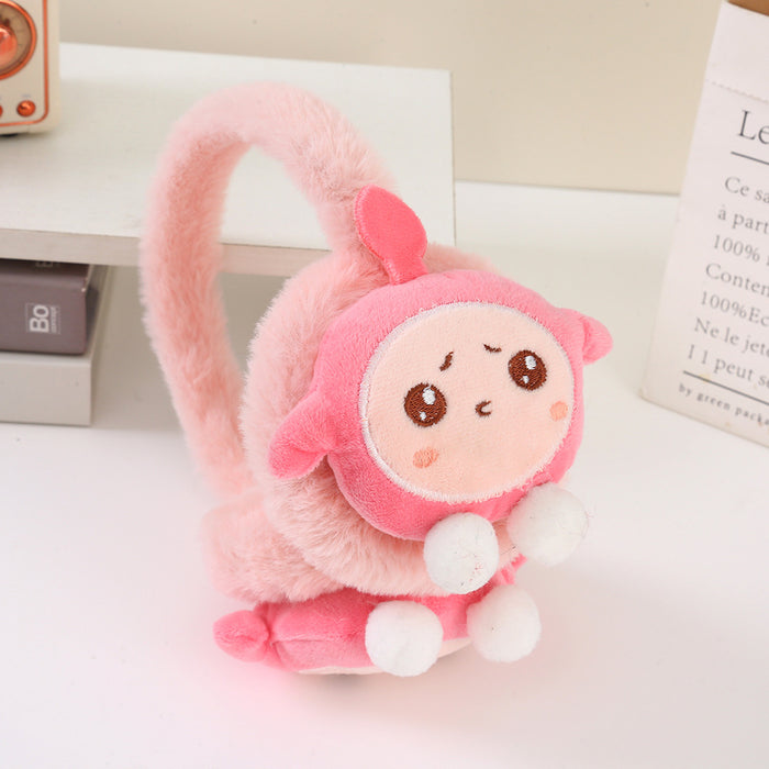 Wholesale Kids'  Trendy Cartoon Earmuffs for Warmth and Freeze Protection