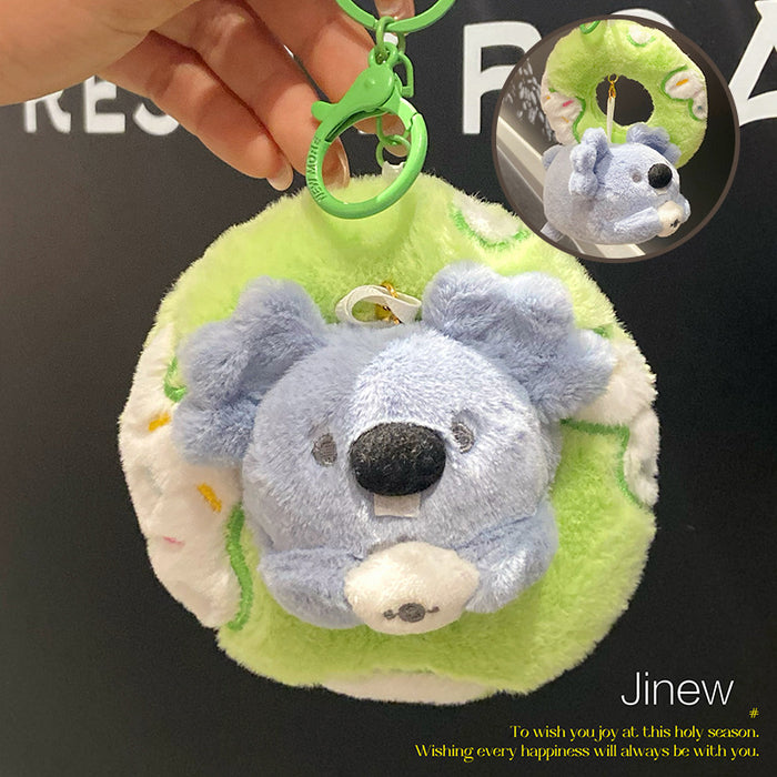 Wholesale cute koala plush Keychains pendant