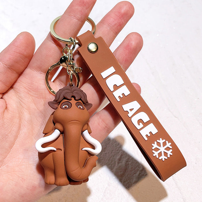 Wholesale Cartoon Silicone Doll Keychain JDC-KC-QiChao034