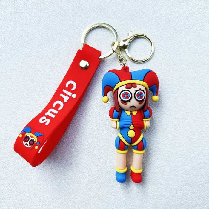 Wholesale PVC Cartoon Doll Keychain JDC-KC-WuYi208