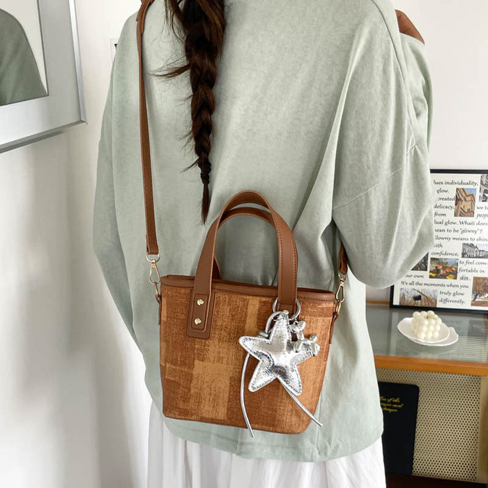 Wholesale Pu Leather Street Fashion Crossbody Bag Horizontal Square Handbag Fashion Accessory