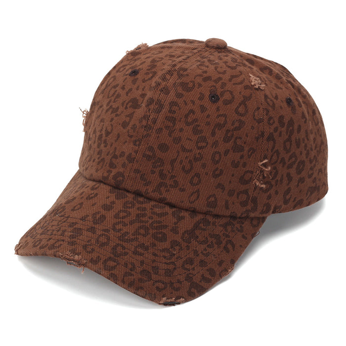 Wholesale Leopard Print Vintage Baseball Cap Fashion Accessory Gift