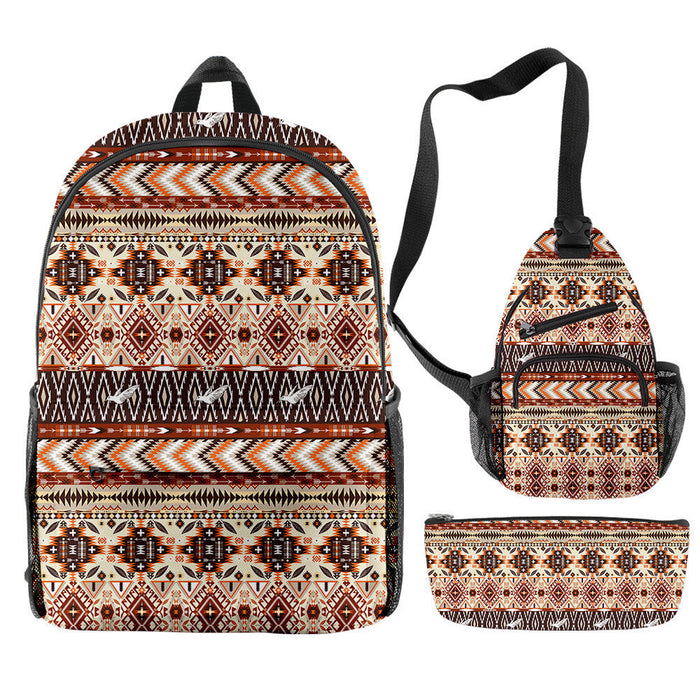 Wholesale Aztec Backpack Set JDC-BP-JieNi001