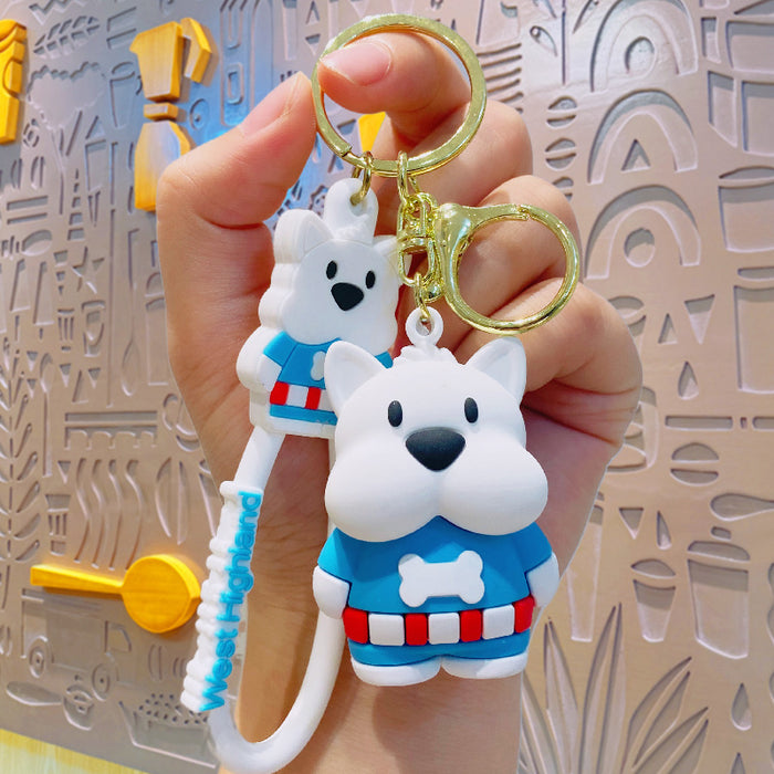 Wholesale Couple Pendants School Bag Pendants Accessories Dolls Cartoon Keychain Gifts Cute Dolls Wholesale Car Keychain JDC-KC-YD091