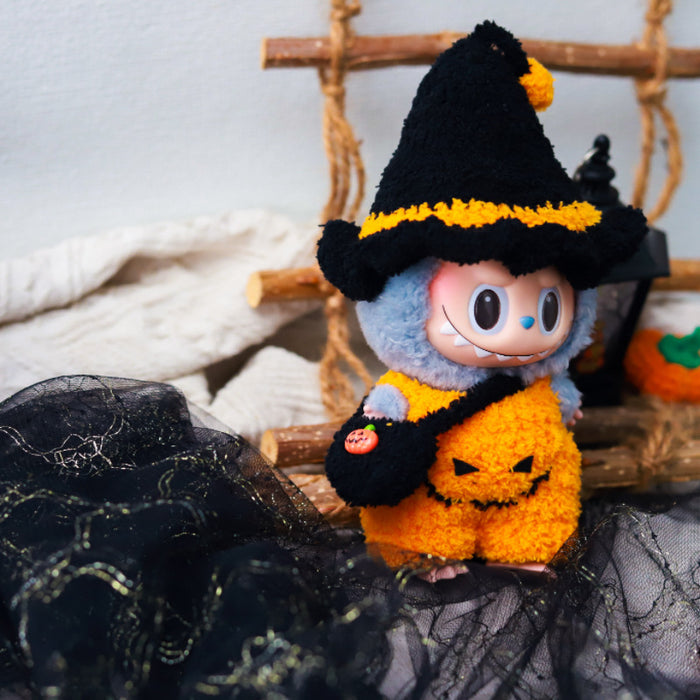 Wholesale Handmade Cloth Woolen Knitted  Pumpkin Suit Clothes Cartoon Pendant