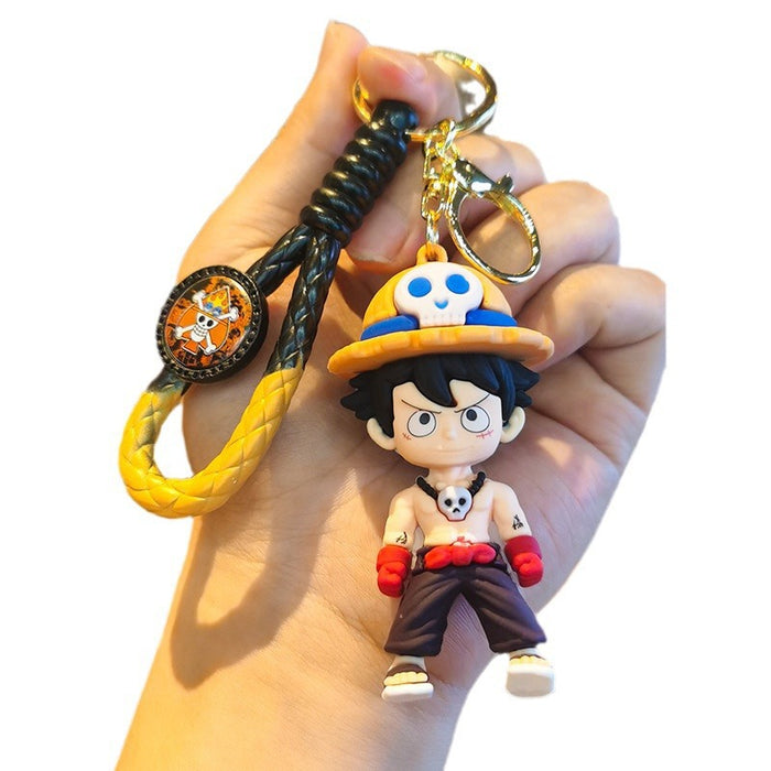 Wholesale Cartoon Doll Rubber Keychain JDC-KC-Tingm010